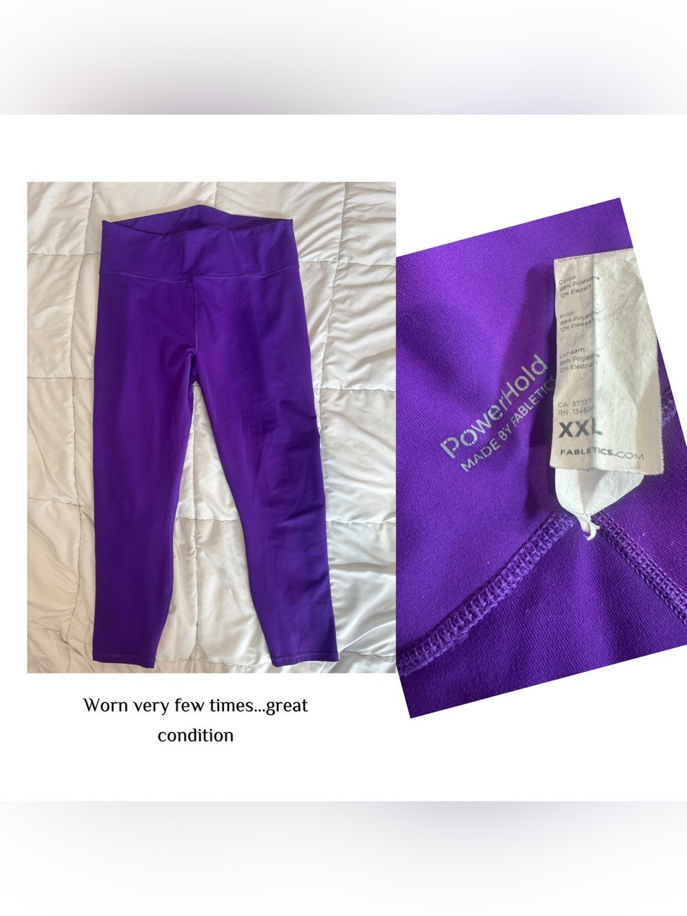 Assorted Fabletics Leggings & Tanks Bundle - Picture 8 of 10